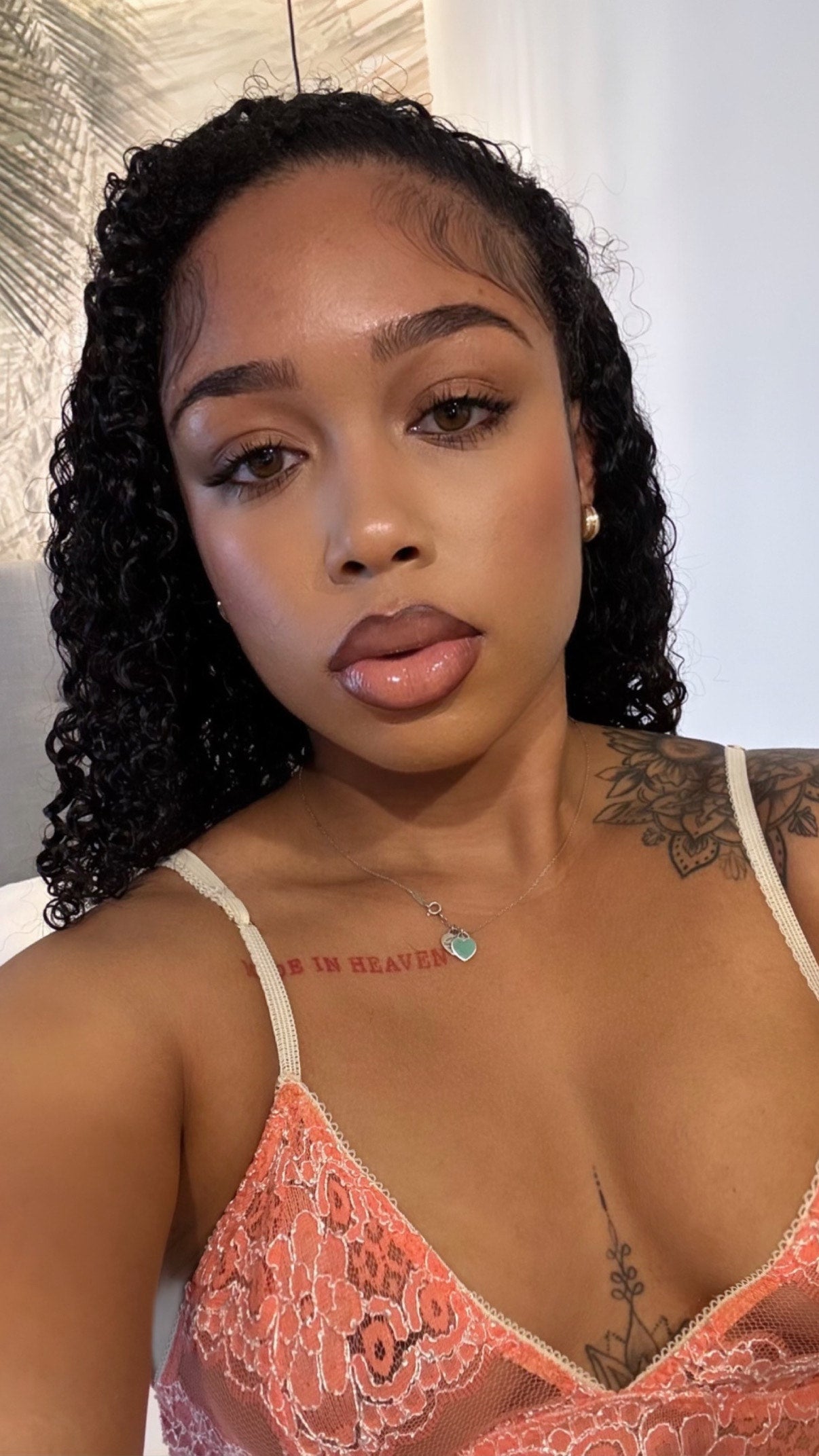 Curly Flip-Over Half Wig